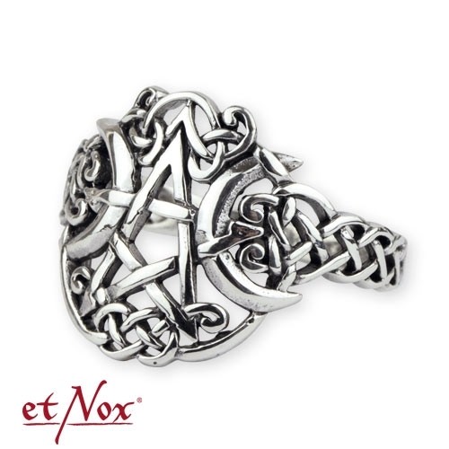 Ring mit Pentagramm und Mond - vergleichen und günstig kaufen